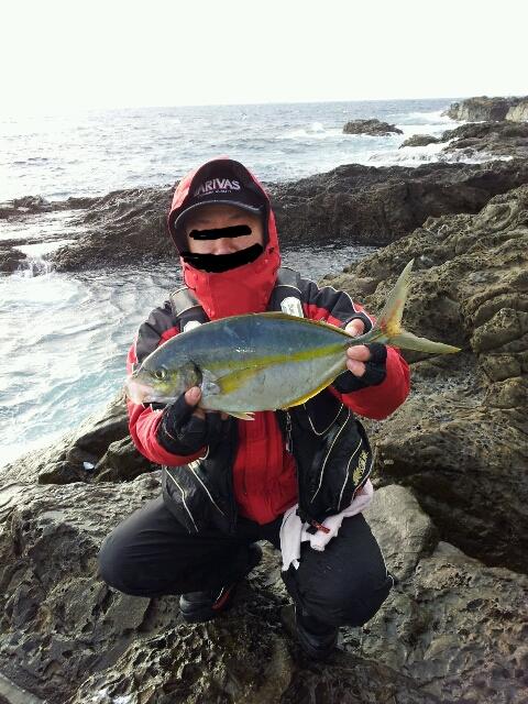 鹿児島県佐多岬でシマアジ の釣果 12 12 12 みやつり